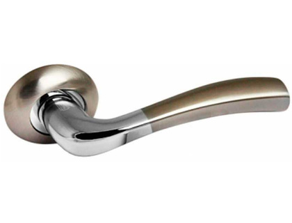 Ручки раздельные PALIDORE A-60 HH/PC белый никель/хром