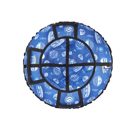 Тюбинг Hubster Люкс Pro S Кемпинг синий (100см), во6622-3