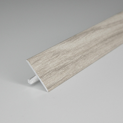 Порог алюм Т-обр 20мм/0,9м дуб камелия, DOMOLETTI