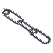 Цепь оцинкованная длиннозвенная d 2 мм