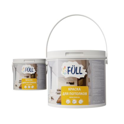 Краска ВД-АК 216 Full потолочная 1,1 кг