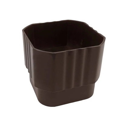 Муфта водосточной трубы ф67 MUROL U110, TSB коричневый