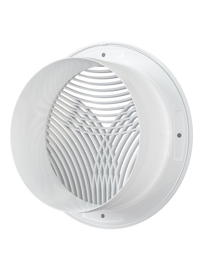 Решётка вентиляционная круглая, d=125мм Эковент-12,5РПКФ