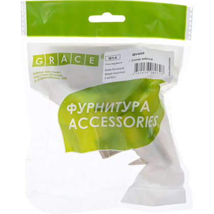 Угол наружн. Qvant Q14 Клен беленый (2шт)