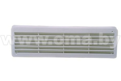 Решётка вентиляционная переточная  450х131мм Эковент-4513ДП