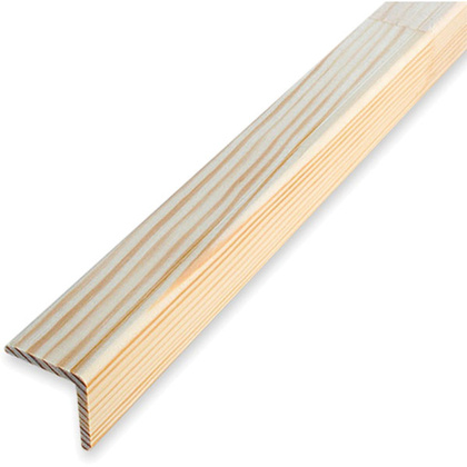 Угол внутренний УВ-40 40х40х2200мм, сращённый, безсучковый, хвоя