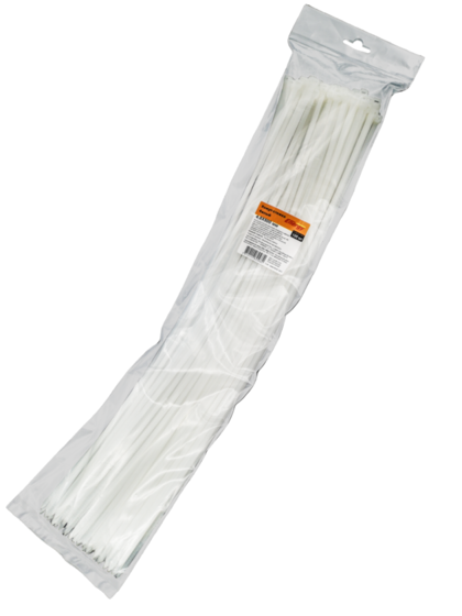 Хомут-стяжка 4,8х500мм Energy (белый) 100шт