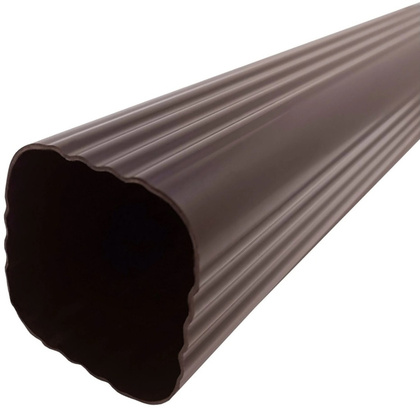 Труба водосточная ф67 мм, l=2 м MUROL U110, TB20 коричневый