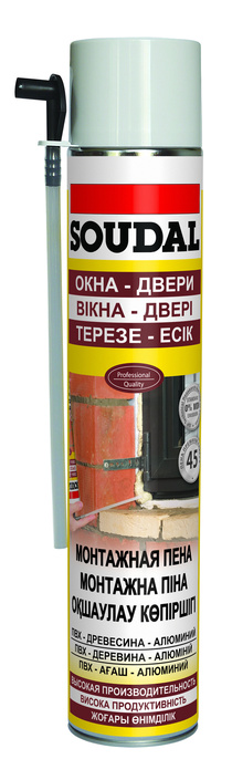 Пена монтажная SOUDAL ОКНА ДВЕРИ 750мл