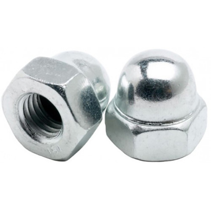 Гайка - колпачковая М10 оцинкованная Suzhou Hongly Hardware DIN 1587 (5шт)