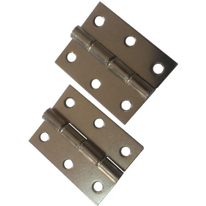 Петля карточная 40х50 мм, никель