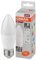 Лампа светодиодная В75 10Вт Е27 3000К 4058075579538 LED Value OSRAM