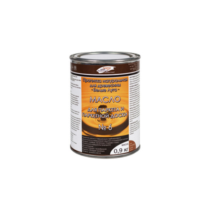 Масло для паркета и паркетной доски финиш №6 ПАРАД 0,9кг