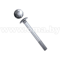 Болт мебельный  M6х 20 оцинк.DIN 603