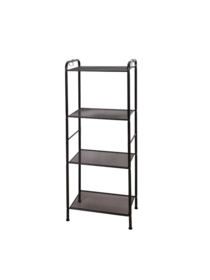 Стеллаж Валенсия 14 (VALENCIA 14 Shelf rack) (Черный)