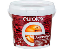 Защитно-декоративный состав Eurotex Аква (900г, белый)