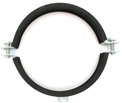 Хомут сантехнический(107-116мм) 4 цинк с гайкой М8 РФ