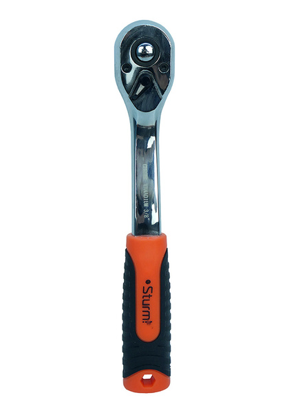 Ключ-трещотка, квадрат 3/8, 72 зуба Sturm! 1045-17-R3/8