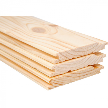 Вагонка 12,5х96х2000 мм, сорт В, сосна